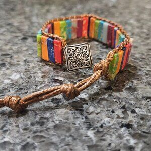 Rainbow Chakra Bracelet - never worn